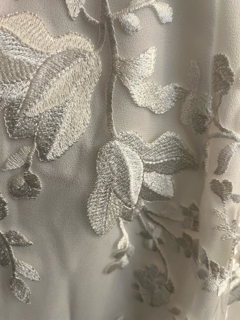 Park & Fifth White Lace Slip Dress - Picture 11 of 15